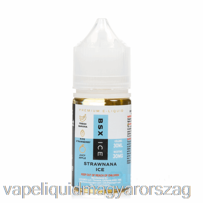 Strawnana Jég - Bsx Só Sorozat - 30ml 30mg Vape Folyadék